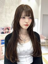 リー 梅田(Lee)&nbsp;arisa/ブリーチなしダブルカラー/ハッシュカット/レイヤーカット