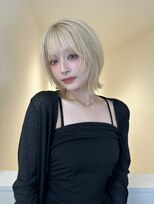 アイトーキョーエス 渋谷(AI TOKYO S)&nbsp;ウルフボブ/ウルフカット/レイヤーボブ/レイヤー/シャギー