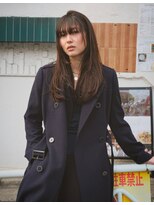 ランプ 代官山(the lamp)&nbsp;ブリーチなしダブルカラーチョコレートブラウンレイヤー