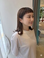 ギャラリアサンク(GALLERIA CINQ)&nbsp;ショートバングミディアム