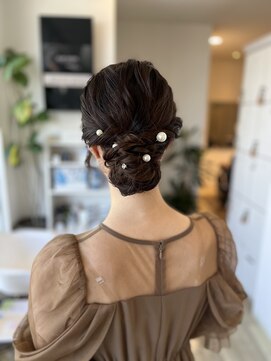 ルシードスタイル ムースユイット(LUCIDO STYLE mousse8) 【ヘアアレンジ】 大人シニヨン