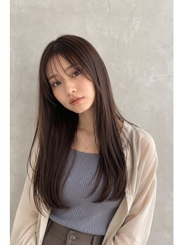 アイドット(i.)の写真/ダメージを最小限に抑えた施術で潤い輝く髪へ！まっすぐすぎない自然な仕上がり♪