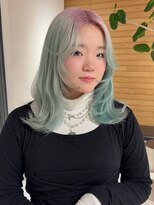 フリーク(FLEEK)&nbsp;ルーツカラー　ミントグリーン