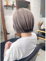 リアン(lien)&nbsp;ケアブリーチデザインカラー×ミルクティーグレージュ