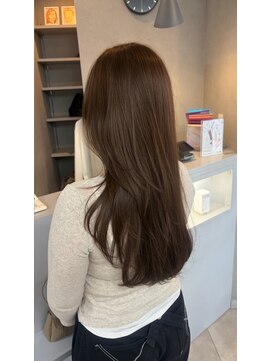 ロンドルピナス 小倉(Lond Lupinus) 縮毛矯正/ワンホンレイヤー/ミルクティーブランド/ダークブルー