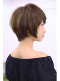【FORTE】ふんわりナチュラルショート♪絶壁対策！