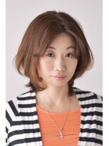 ヘアスペース グランチェ(HAIRSPACE GRANCHE) 伸ばしかけのヘアーを可愛く乗り越えるミディアムスタイル