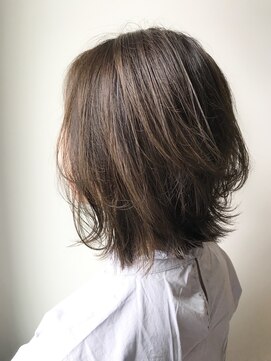 シカタ シーカ 鎌倉(CICATA/ShIKA.) 似合わせカットのラフレイヤーブルージュボブ【CICATA関口鎌倉】