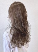 ラベンダーグレージュ×ニュアンスロング 【alia橋本】