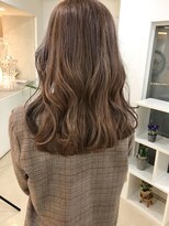 ジーナ 名駅(XENA.) 《xena》harustyle☆キャラメルベージュ×ふわふわレイヤー