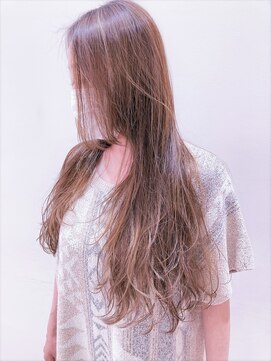 ヘアーライズ 池袋東口店(hair RISE) アッシュグレージュ酸性ストカールハイライトシャドールーツ