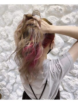 モアナバイヘッドライト 小田原店(Moana by HEADLIGHT) Moana#インナーカラー#ピンク#20代30代40代