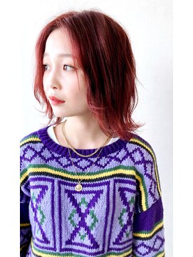 ポム(pomme) 外ハネミディアム