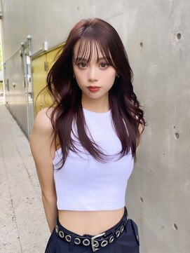 ニューヨークニューヨーク 梅田茶屋町店(NYNY) ブリーチなしダブルカラー 艶感レイヤースタイル