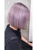 Sakabe"ペールラベンダーボブ