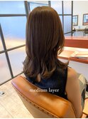 くびれセミロング