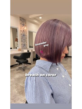 ドクターズサロン レラパール 白髪の魅力を活かす×ブリーチ