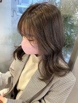 ゼストカロン(ZEST Kalon)&nbsp;くびれヘア透明感グレージュ【椋井アノ】