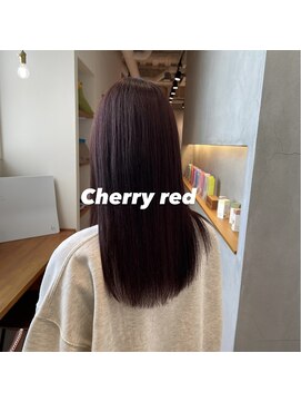 リトグラフ(Lithograph) ロングヘア×チェリーレッドカラー