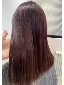 カシェ キョウマチ(cashe’e) ブリーチなしチェリーピンク