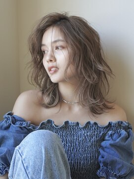 クーナバイトマト 横浜(Cuna by TOMTO) 【YUYA】ミディアムレイヤー_レイヤーカット_大人レイヤー