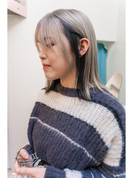 キオン(kyon) 【kyon】ホワイトベージュ×インナーブラック