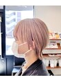 アーティス ヘア デザイン(Artis hair design) ミルクティーベージュ！ワンブリーチでしっかり時間をおいて