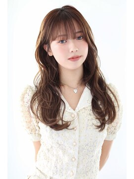 ヘアサロンガリカアオヤマ(hair salon Gallica aoyama) <瀧川彩季>ダブルカラーでつくる淡く透けるピンクベージュカラー
