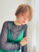 エイミー(Aimee)&nbsp;Aimee 町田　ハンサムショート×ナチュラルベージュ