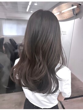 リン モアナバイヘッドライト 武蔵小杉2号店(lynn Moana by HEADLIGHT) Moana【武蔵小杉】#ニュアンスカラー#グレージュ#サラ艶ロング
