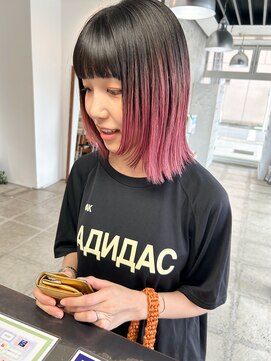 バディヘア リープ(BUDDY HAIR Leap) pinkgradation