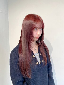 ラヴィズム(LUVISM) ◎韓国ヘアー顔周りレイヤーおくれ毛前髪万代新潟