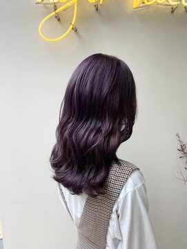 アジールヘア 北千住駅西口店(agir hair) ピンクラベンダーカラー ピンクラベンダー ピンクカラー