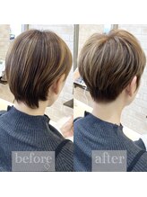 ヴィアスヘアー(vias hair)&nbsp;【ファッション】ハイライト活かしベージュカラー