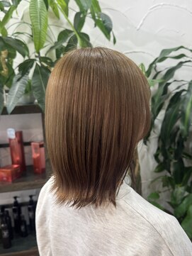 アン(Hair make un) ハニーベージュ♪