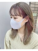 ミルクティーベージュ【山口市美容室】【山口市ハイトーン】