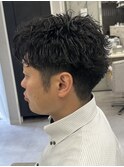 【尾崎】ショートパーマ「船橋美容室」