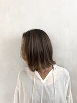 マスカリ(muscali)&nbsp;#丸型#ホワイトグレージュ#ミニウルフ#チェリーブラウンa64