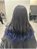 【ALIVE 夕貴】ブルーグラデーションカラー♪