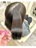 【6月11日限定！福田指名クーポン】カット+縮毛矯正14000円