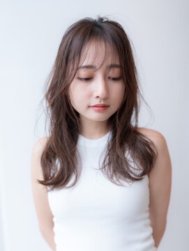 ドリップ バイ ハバナ 原宿(driP. by HAVANA) 大人可愛い小顔ミディアムレイヤーカット/バング/髪質改善カラー