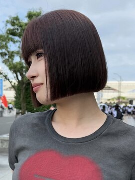 フォルムヘアデザイン(FORME hair design) 切りっぱなしボブ/似合わせラインボブ