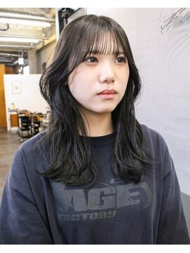 ニール シトロン 名古屋 伏見 丸の内(NEELU citron) グレージュベージュダブルカラーブリーチカラー