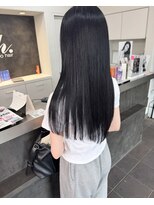 ガルボヘアー 桟橋店(garbo hair) 髪質改善 くせ毛 ストレート 縮毛矯正 艶髪 ロング 湿気対策