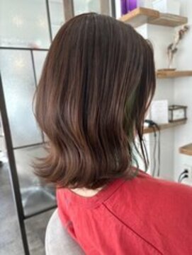 シアアルン 新小岩店(SHEER alun) earringcolor×green