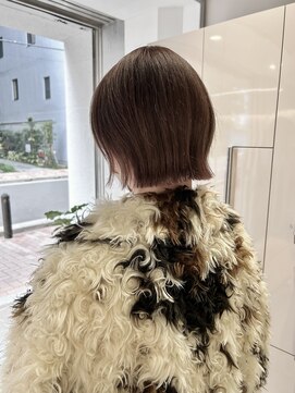 グラフ 日本橋(GRAFF) 外ハネボブ/透け感カラー/ナチュラルボブ