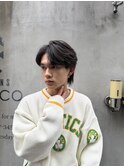 ニュアンスシースルーセンターパート