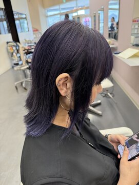 ステレオ 知立店(STEREO) ツヤ感MAX◎ディープパープル！色抜け神 9月