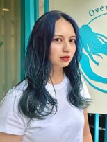 ヘアーメイクオズ(hair make O/S)&nbsp;【KON】韓国レイヤー＿ブルー