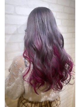 アンディアーモ サカエ(ANDIAMO SAKAE) シルバー インナーカラー